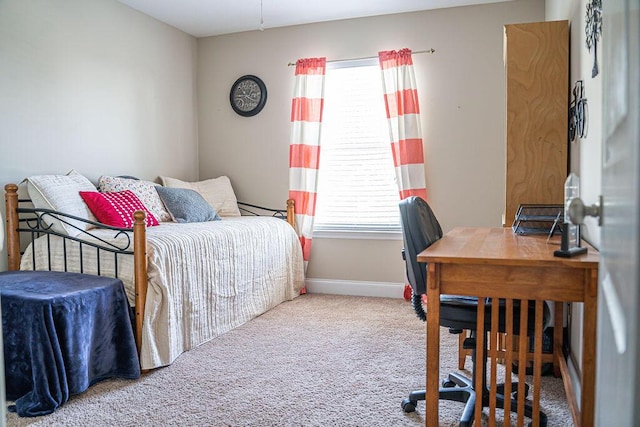 1410 Summit Way, Grovetown, GA 30813 - carpeted bedroom with baseboards and a desk