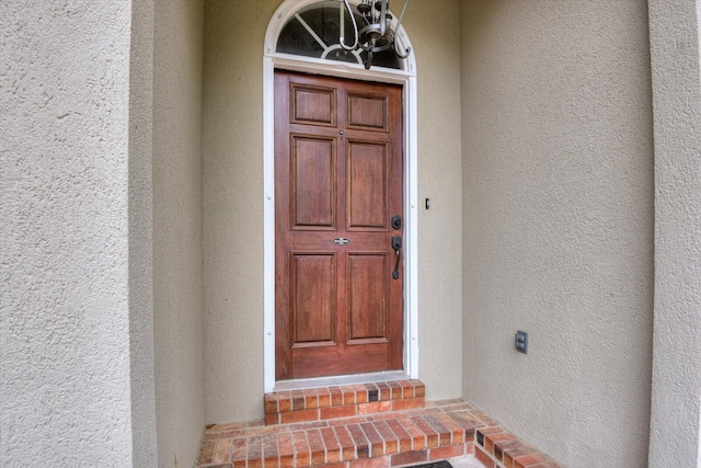 view of property entrance