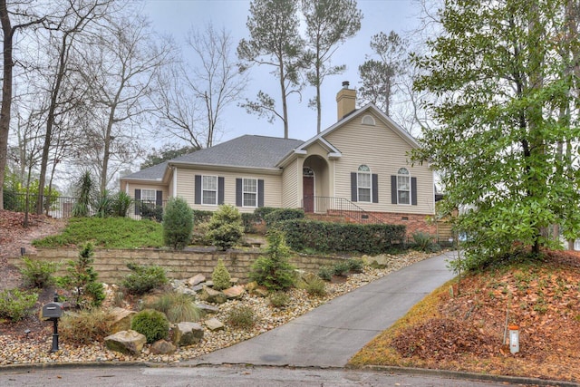 view of front of house