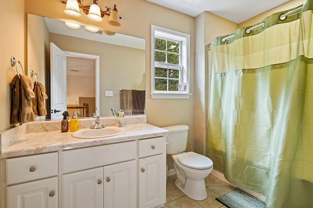 2009 Dundee Way, Grovetown, GA 30813 - full bathroom with vanity, tile patterned flooring, and curtained shower