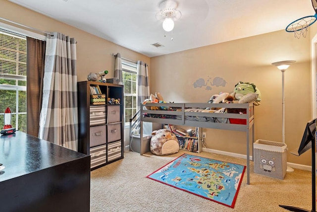 2009 Dundee Way, Grovetown, GA 30813 - carpeted office featuring a ceiling fan and baseboards