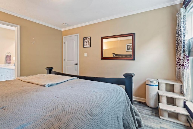2009 Dundee Way, Grovetown, GA 30813 - bedroom featuring wood finished floors and ornamental molding