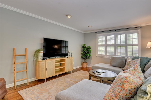 3122 Ramsgate Rd, Augusta, GA 30909 - living area with crown molding and wood finished floors