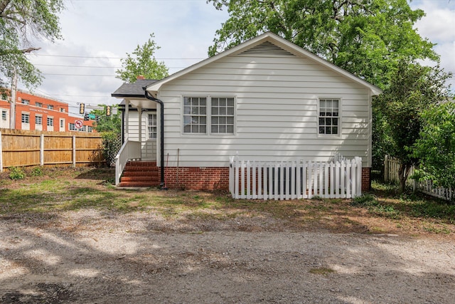 2638 Central Ave, Augusta, GA 30904 - back of property with fence