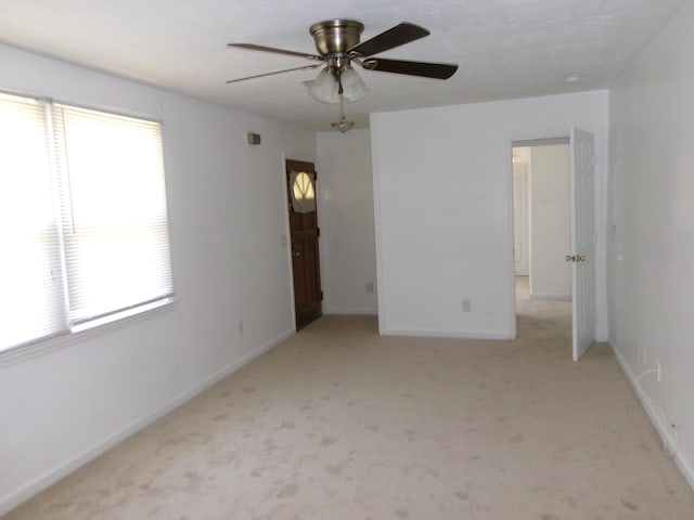 2524 Elderberry Dr, Augusta, GA 30906 - unfurnished room featuring a ceiling fan, carpet flooring, and baseboards