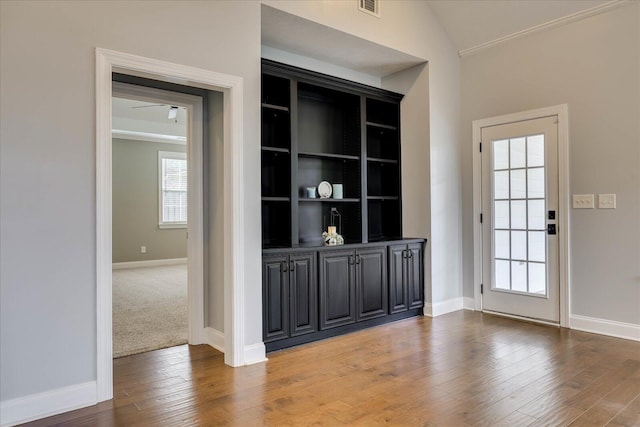 951 Napiers Post Dr, Evans, GA 30809 - unfurnished dining area with wood finished floors and lofted ceiling