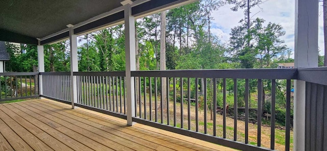 1306 Dominica Dr, Augusta, GA 30909 - view of wooden terrace