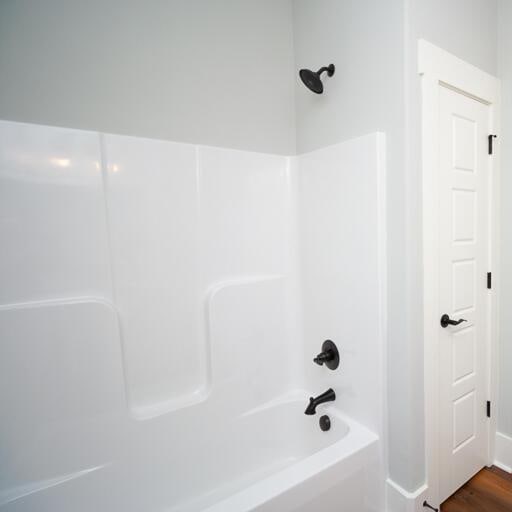 151 Cypress Dr, Mccormick, SC 29835 - bathroom with shower / tub combination and wood-type flooring