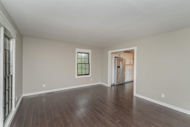 1 Partridge Ct, Aiken, SC 29803 - empty room with baseboards and dark wood-style flooring