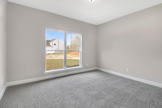 empty room featuring carpet