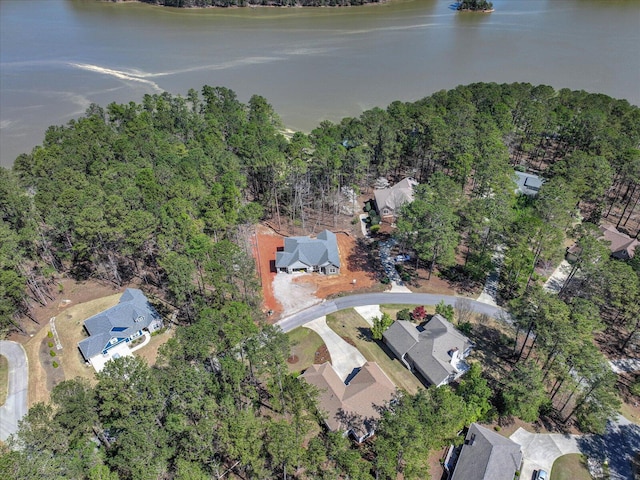 186 Tara Dr, Mccormick, SC 29835 - aerial view with a water view and a residential view