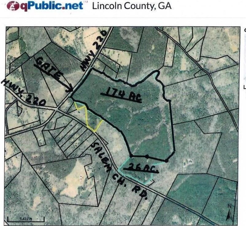 C 00 Highway 220, Lincolnton, GA 30817
