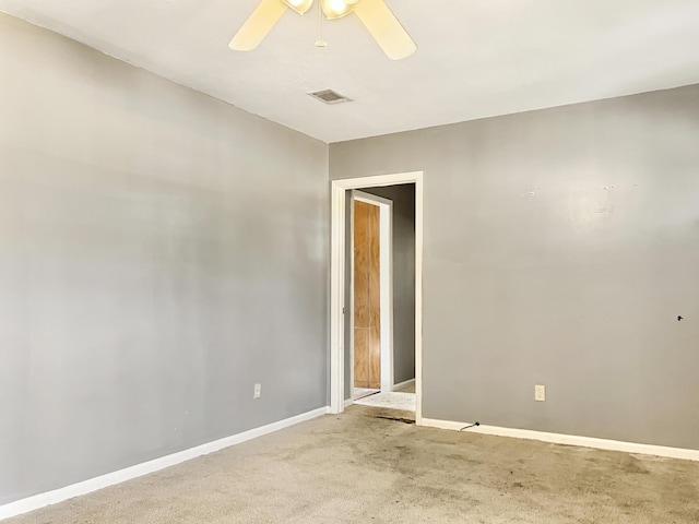 10236 S Ga Highway 23, Girard, GA 30426 - unfurnished room with carpet and ceiling fan