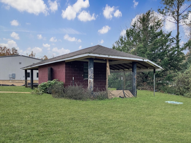 10236 S Ga Highway 23, Girard, GA 30426 - view of outbuilding with a yard