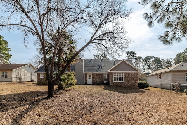 view of rear view of house