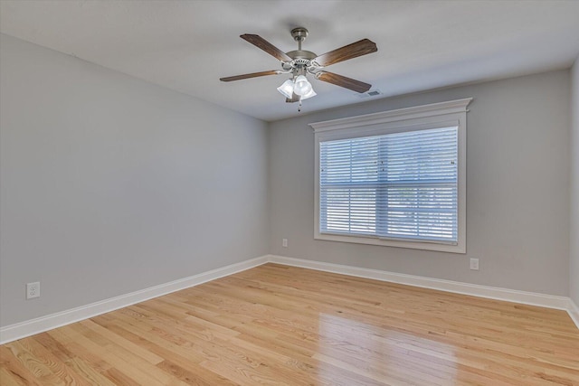 824 Brasstown Ct, Evans, GA 30809 - empty room featuring light wood finished floors and a ceiling fan