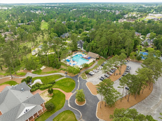 714 Jones Crk, Evans, GA 30809 - aerial view of a pool
