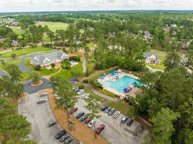 714 Jones Crk, Evans, GA 30809 - bird's eye view of a pool area