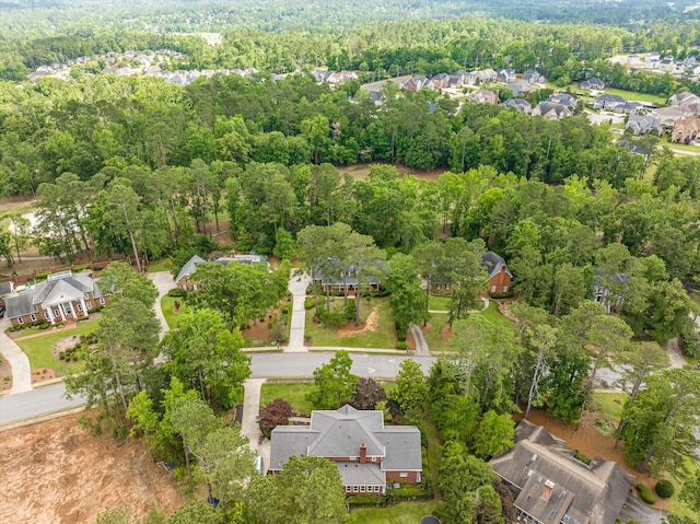 714 Jones Crk, Evans, GA 30809 - aerial view of residential area featuring a heavily wooded area