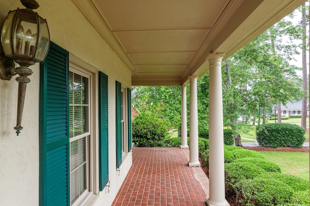 714 Jones Crk, Evans, GA 30809 - view of covered porch