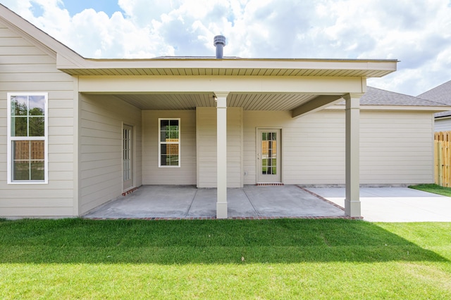 1216 Elbron Dr, Augusta, GA 30909 - rear view of house with a patio and roof with shingles