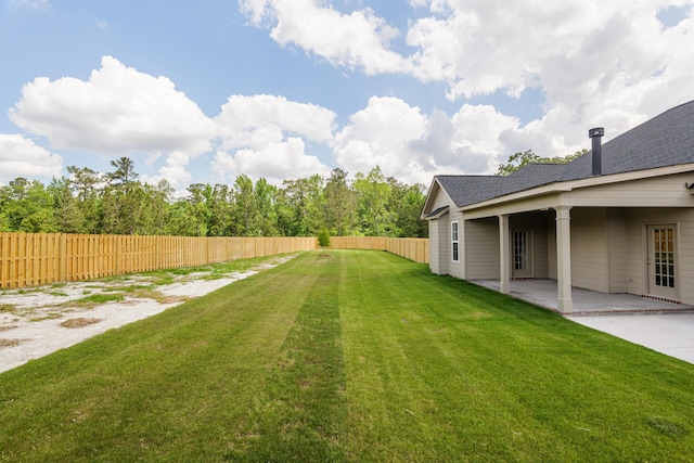 1216 Elbron Dr, Augusta, GA 30909 - view of yard featuring a patio area
