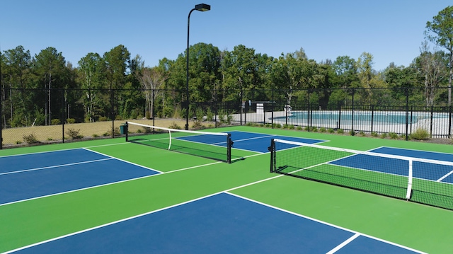 1260 Birch Cir, Grovetown, GA 30813 - view of tennis court featuring community basketball court