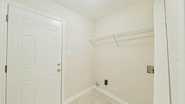 199 Crail Dr, Augusta, GA 30907 - washroom with baseboards, light tile patterned floors, and washer hookup