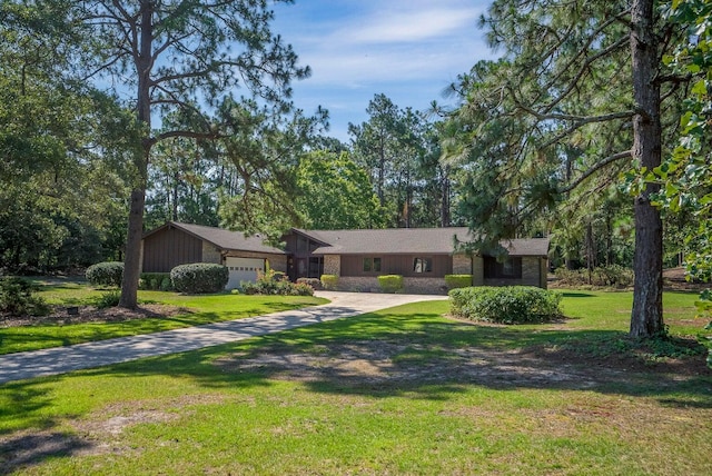 1772 Citation Dr, Aiken, SC 29803 - view of front of property featuring a front yard, concrete driveway, and an attached garage