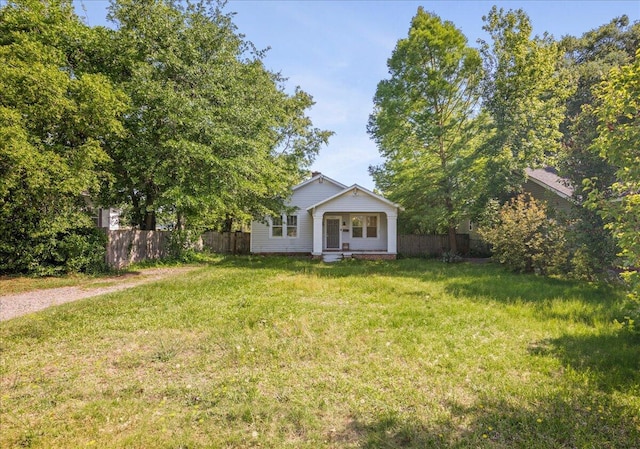 view of front of home with a porch