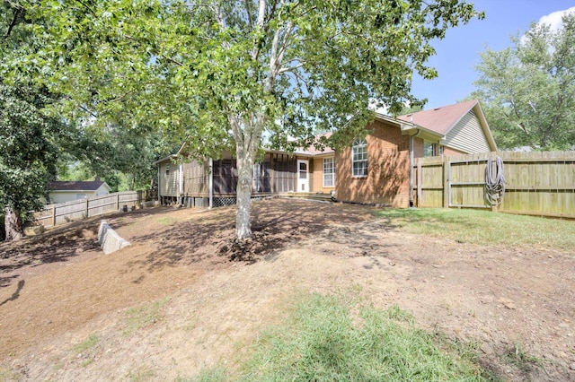 4610 Mulberry Creek Dr, Evans, GA 30809 - view of yard with a sunroom