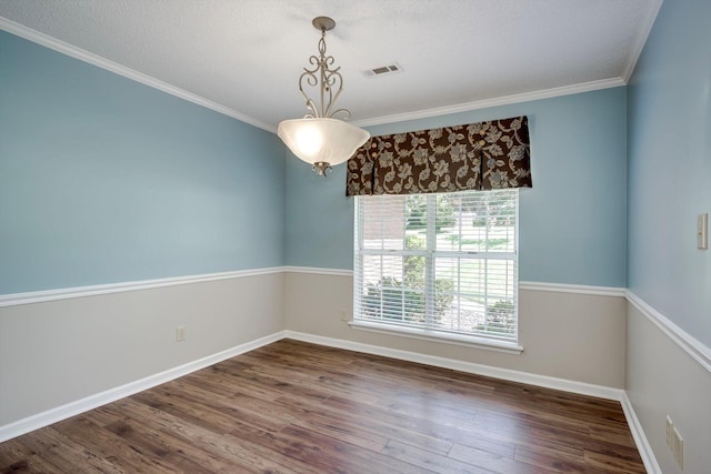 4610 Mulberry Creek Dr, Evans, GA 30809 - empty room featuring wood finished floors and ornamental molding