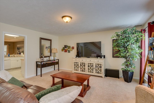 240 Full Circle Dr, Evans, GA 30809 - living room with light carpet and plenty of natural light