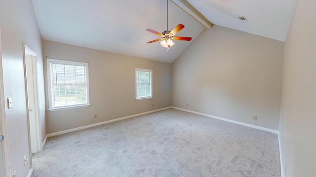 3904 Loblolly Trl, Martinez, GA 30907 - carpeted spare room featuring a ceiling fan and baseboards