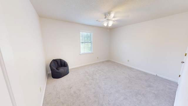 3904 Loblolly Trl, Martinez, GA 30907 - spare room featuring carpet, a ceiling fan, and a textured ceiling