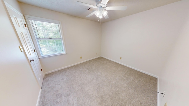 3904 Loblolly Trl, Martinez, GA 30907 - empty room with light carpet and ceiling fan