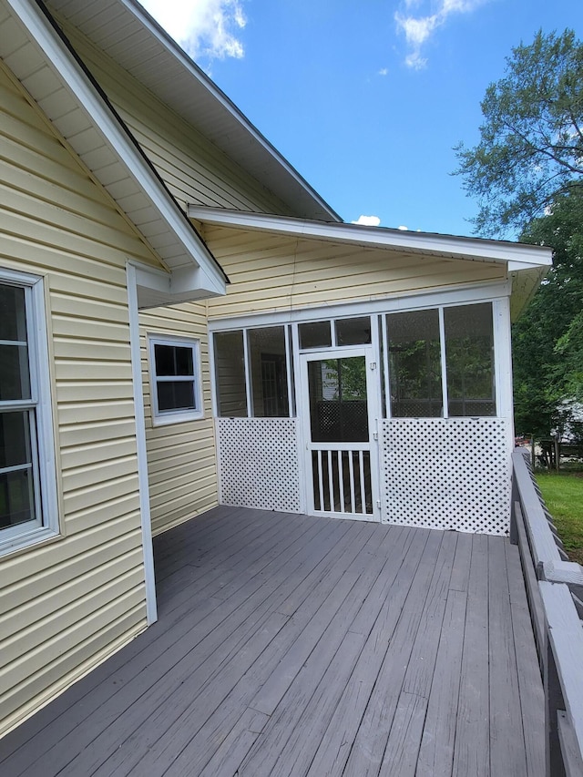 3904 Loblolly Trl, Martinez, GA 30907 - deck with a sunroom