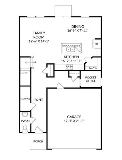 790 Count Fleet Ct, Graniteville, SC 29829 - floor plan / room layout