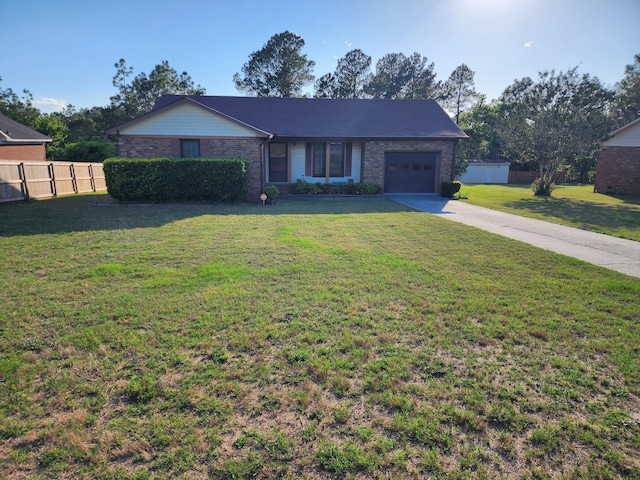 3747 Crest Dr, Hephzibah, GA 30815 - single story home featuring brick siding, a garage, and driveway
