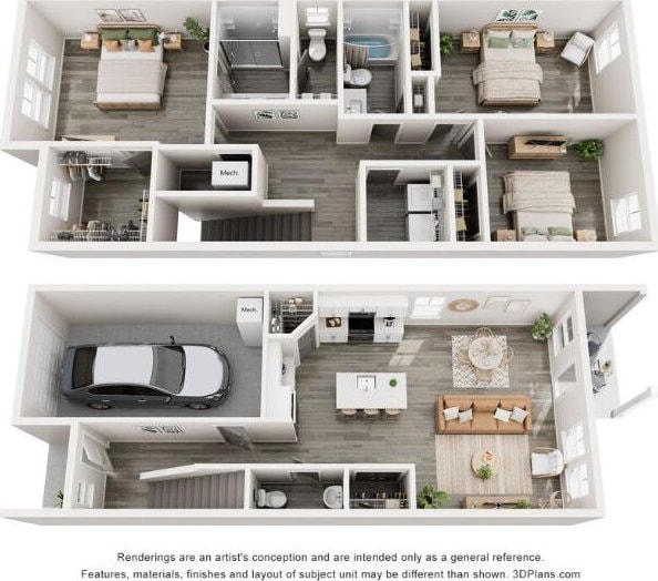 1307 Newbern Dr, Grovetown, GA 30813 - view of room layout