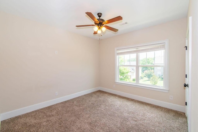 322 Pump House Rd, Evans, GA 30809 - spare room featuring carpet and a ceiling fan