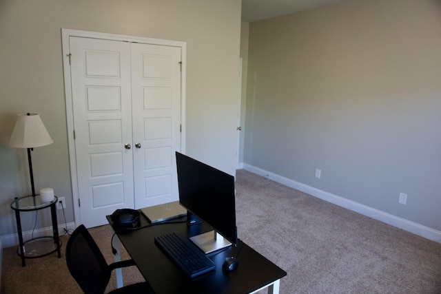 4042 Cottingham Way, Augusta, GA 30909 - home office featuring carpet floors and baseboards