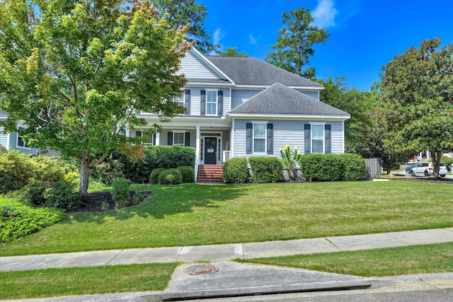 920 Napiers Post Dr, Evans, GA 30809 - traditional home featuring a shingled roof and a front yard