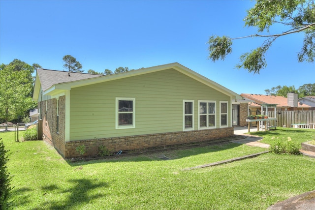 307 Candlewood Dr, Martinez, GA 30907 - back of property with brick siding