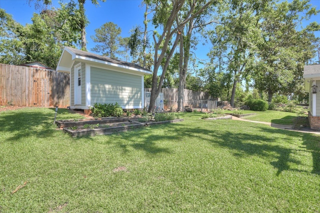 307 Candlewood Dr, Martinez, GA 30907 - view of yard featuring a garden