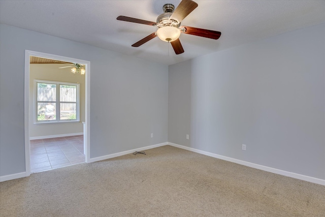 307 Candlewood Dr, Martinez, GA 30907 - carpeted spare room with ceiling fan and baseboards