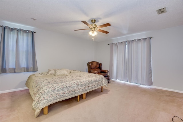 307 Candlewood Dr, Martinez, GA 30907 - bedroom with carpet flooring, baseboards, and a ceiling fan