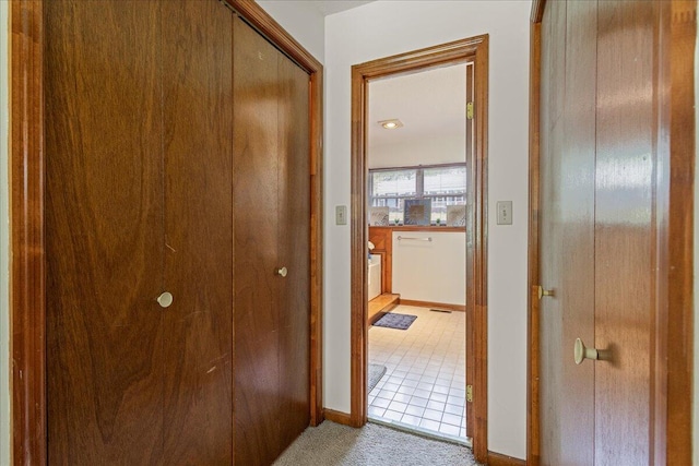 3736 Winchester Trl, Martinez, GA 30907 - hall with light colored carpet and baseboards