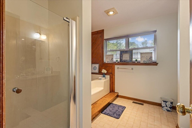 3736 Winchester Trl, Martinez, GA 30907 - bathroom featuring a shower stall and a garden tub