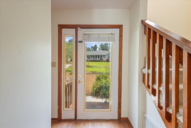 3736 Winchester Trl, Martinez, GA 30907 - doorway featuring light wood-type flooring and baseboards